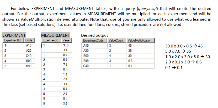 Microsoft SQL Server Management Studio full detail solution needed ASAP! For below