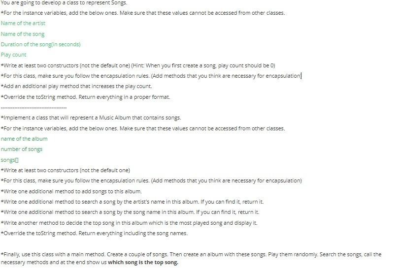  Using Java please fast because I don't have time. You are