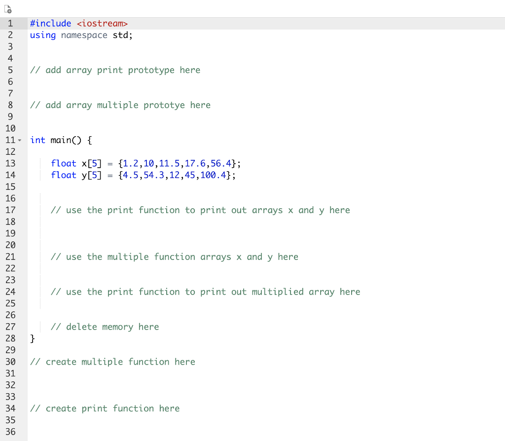 out the values of a float array. The 1st input to the