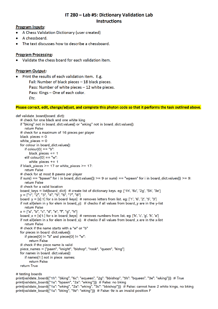  This is what the program should do: This program is designed