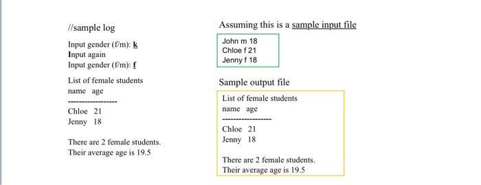 Susan f 31 Jack m 23 Jennifer f 16 Sophia f 19