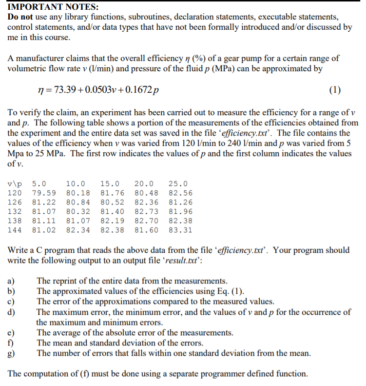 Please write this program in C programming only. The Coding should be