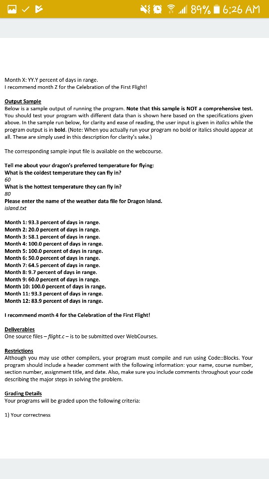 #5 Introduction to C Programming COP 3223 Objectives 1. To reinforce the