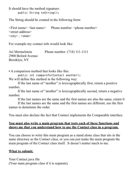 implements a contact book entry. For example, my iPhone (and pretty much
