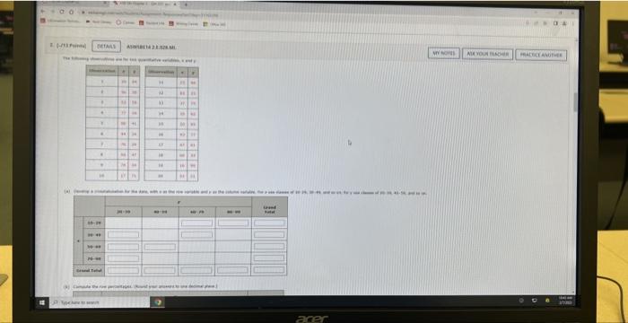 for a bussiness analytics class 