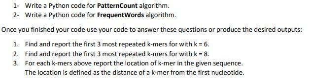 need help with 2 python codes that perform the 3 functions stated