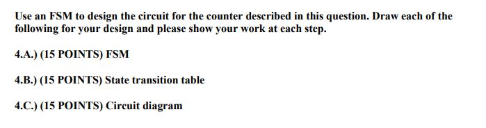 no input. It only counts numbers in a pre-determined order and cycles