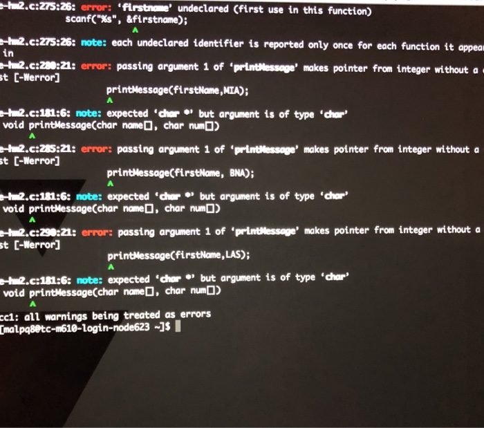  How do I get rid of the format specifier error? I've
