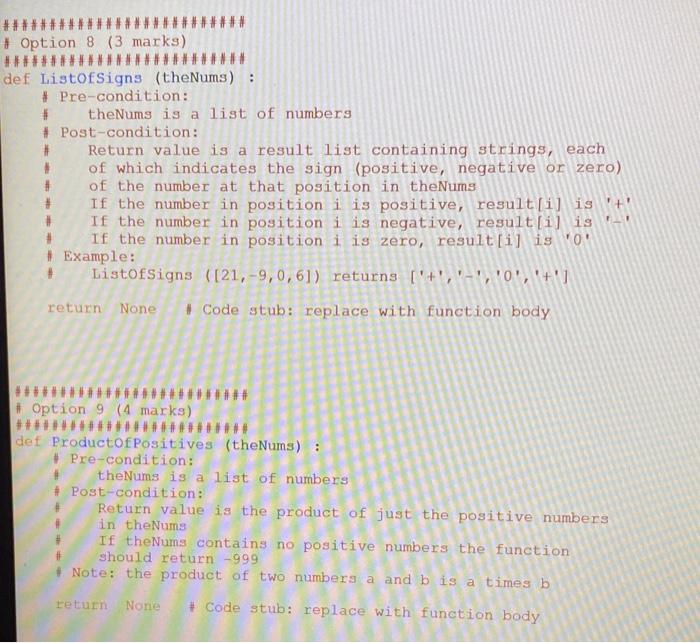 a value that makes the post-condition true for any set of data