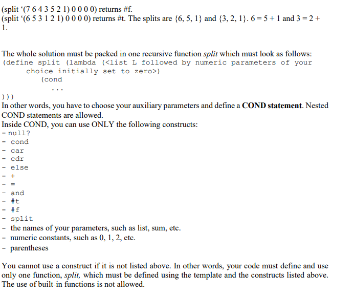 of positive integers (duplicates are possible, zero is not considered a positive
