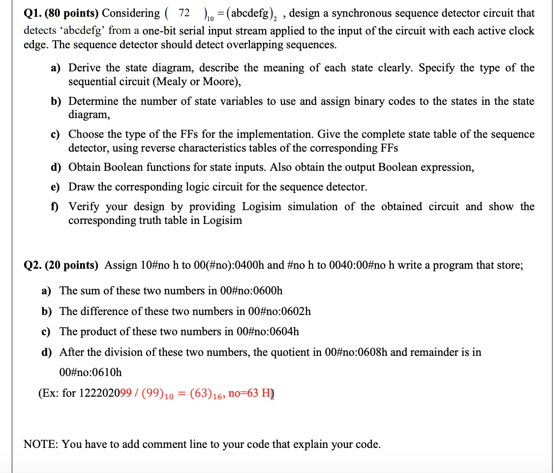  detects 'abcdefg' from a one-bit serial input stream applied to the