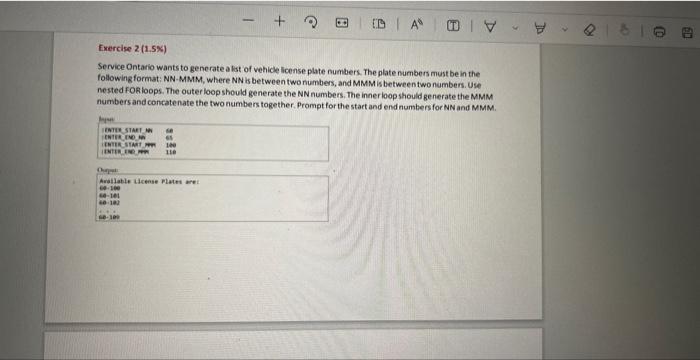 Apex: Exercise 1 (1\%) The Loyalty Department needs an application that determines