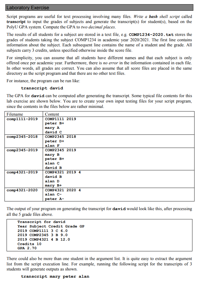 need *C language code*, but not shell script, thank you! Modify and
