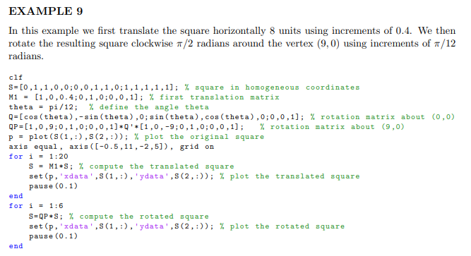 of three loops). Include the M-file. You do not need to include