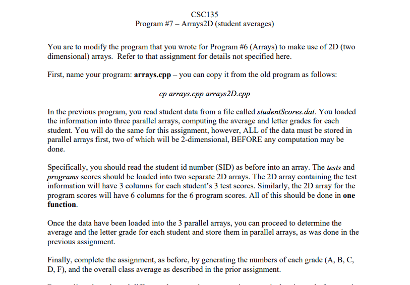 In c++ Previous Program: #include #include #include using namespace std; //Function that