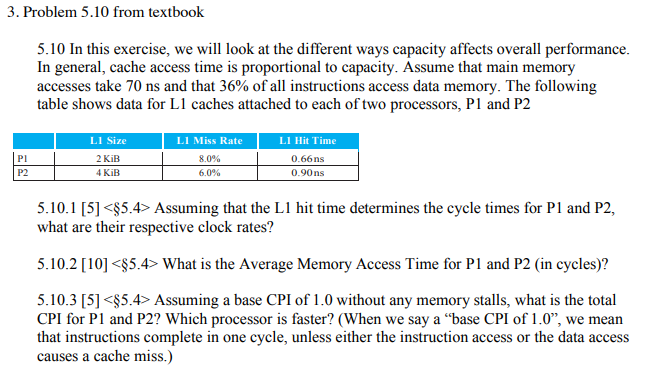  3. Problem 5.10 from textbook 5.10 In this exercise, we will