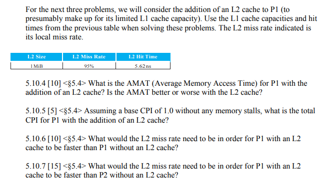 look at the different ways capacity affects overall performance. In general, cache