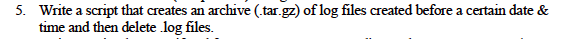  Using Unix Shell Create a script using the vi text editor.