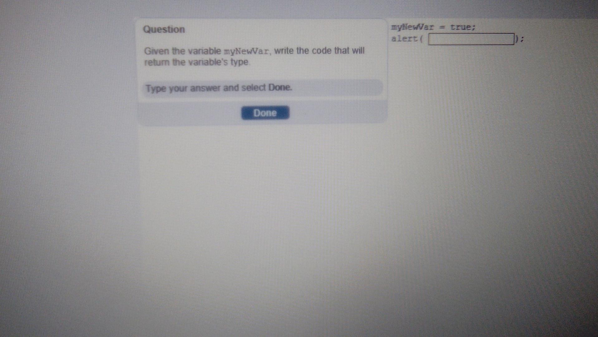 your answer and select Done. p id = "result" /p Question (scripts