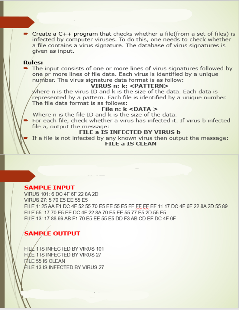 C++ PROGRAM - Create a C++ program that checks whether a file(from