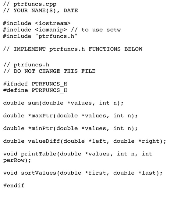 to test part 2 Results for part 1&2 should look exactly like