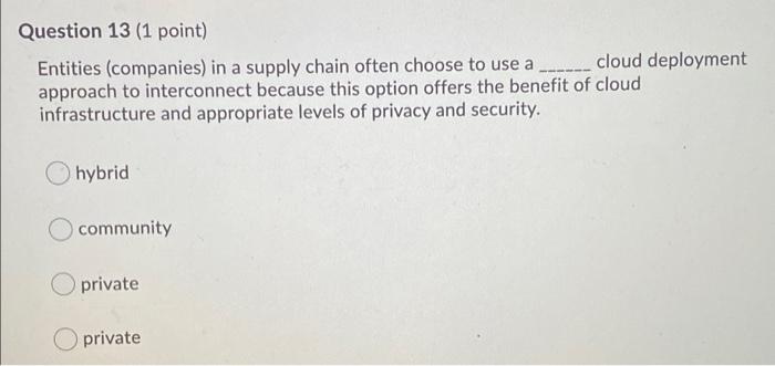 cloud services providers PaaS cloud services providers P2P networks community clouds Question