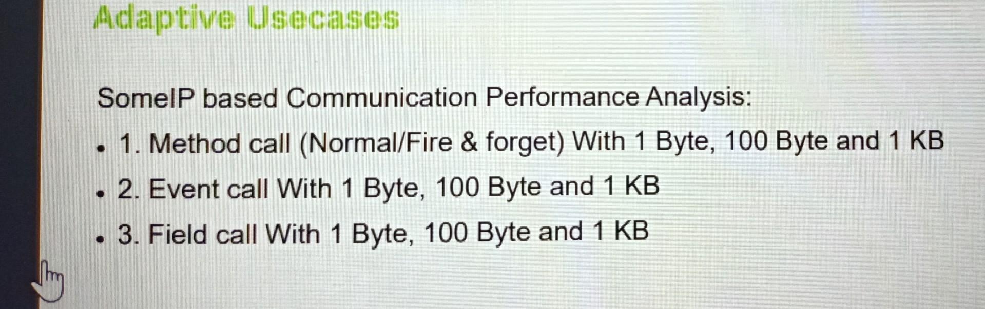 source code in c++ for following usecases along with the configurations mentioned