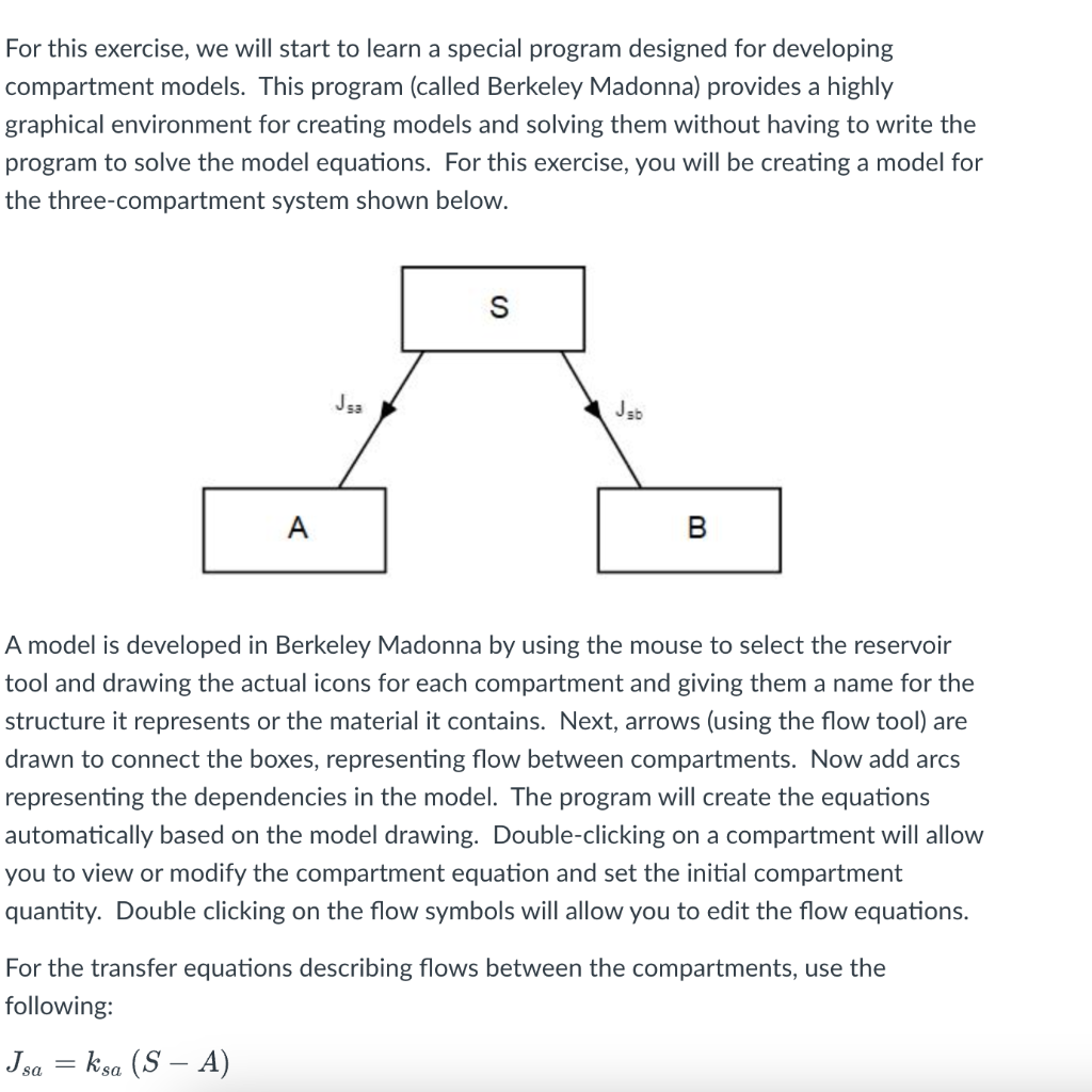  For this exercise, we will start to learn a special program