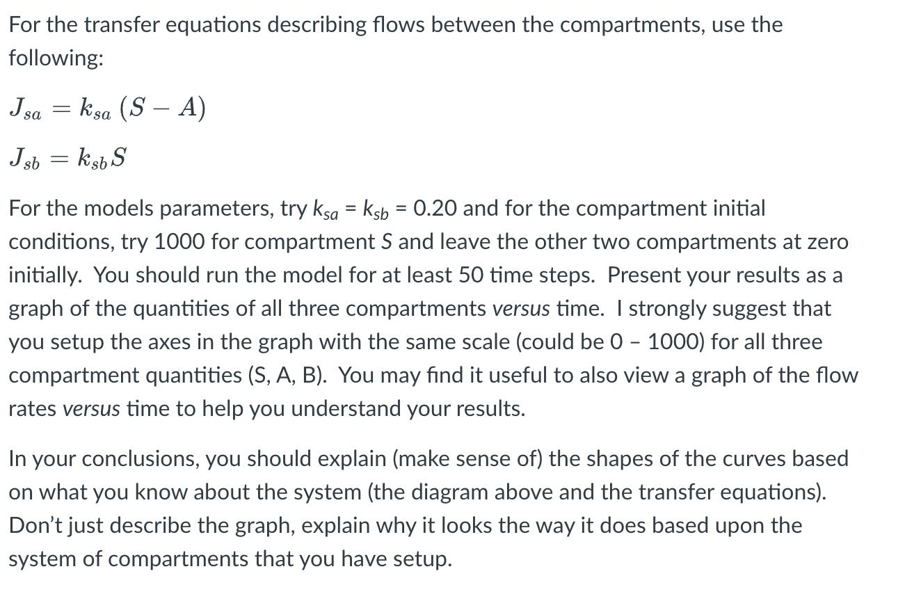 designed for developing compartment models. This program (called Berkeley Madonna) provides a