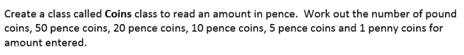  USING JAVA - below is the console class which needs to