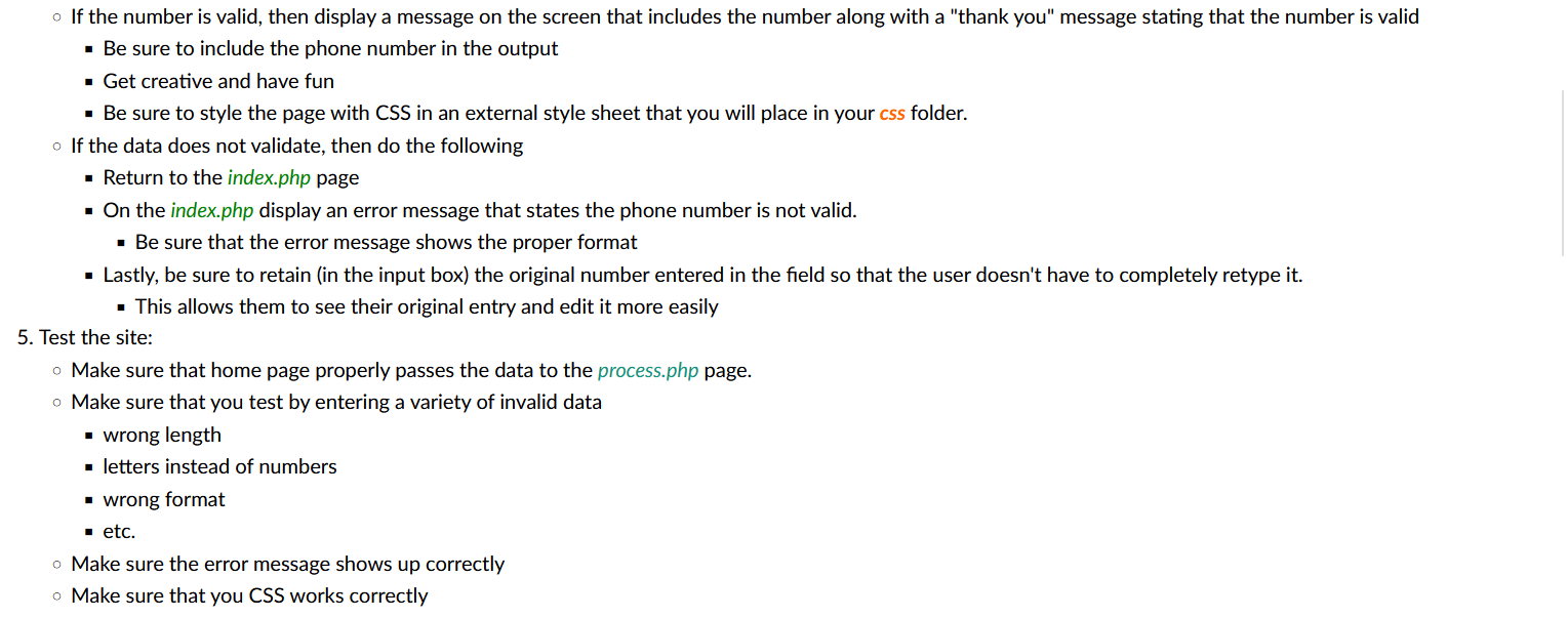 The previous code wasn't 100% working. The phone number wasn't displayed Please