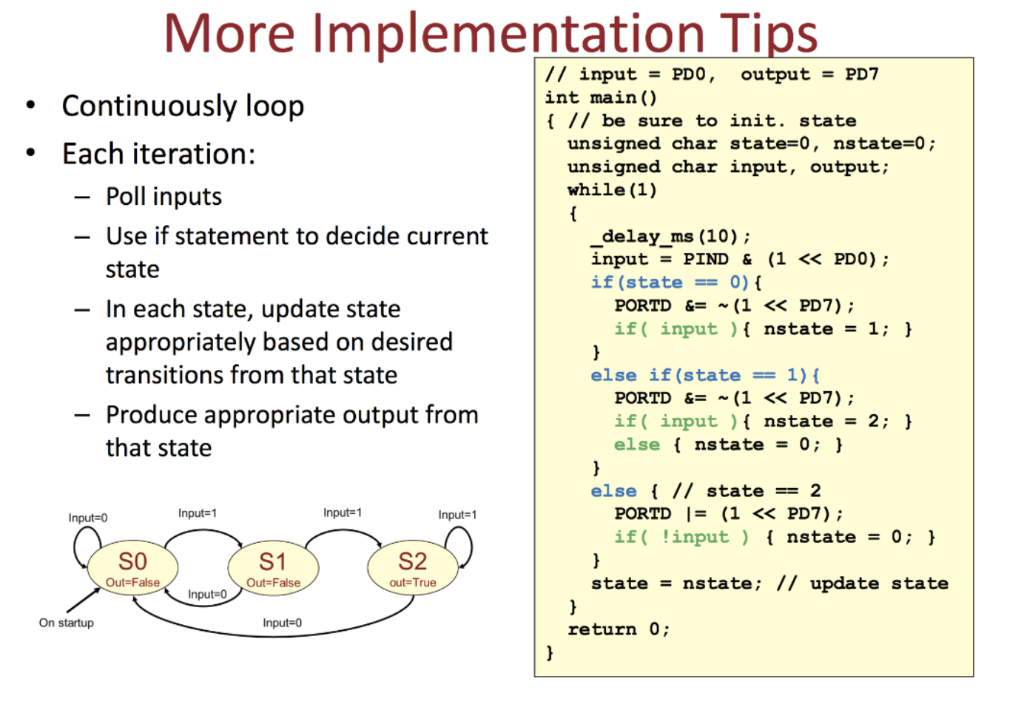- #include #include #include "lcd.h" int main(void) { // Setup DDR and