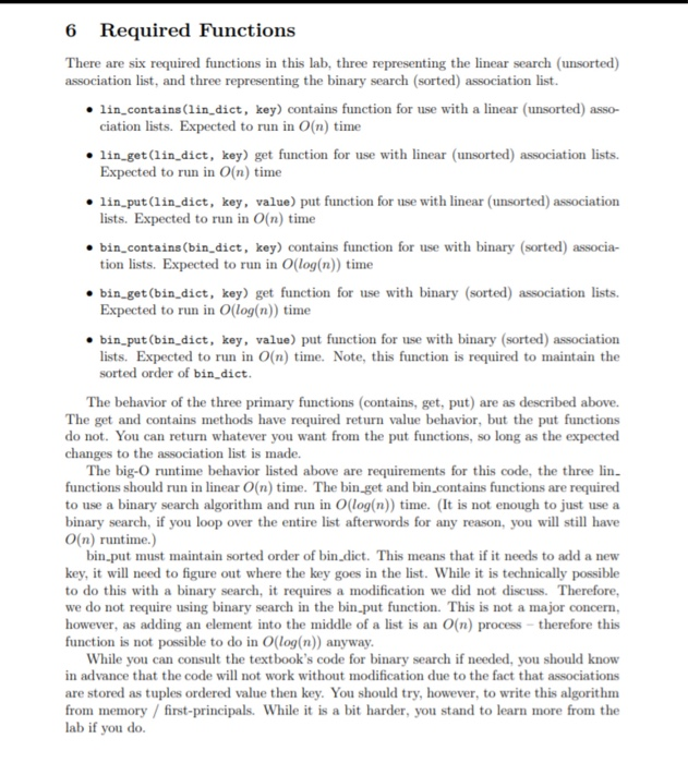 association between a key and a value in python using a tuple