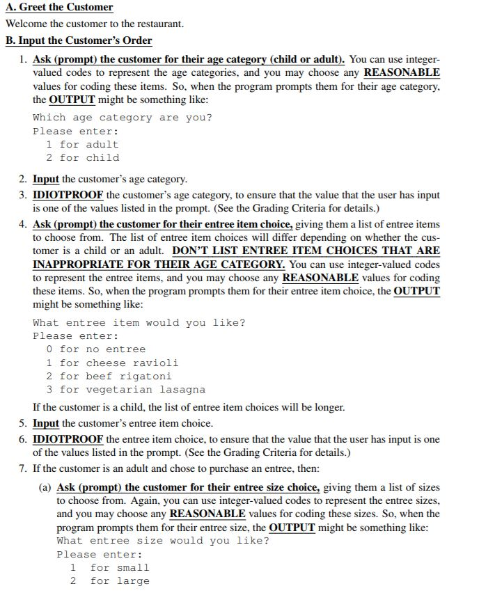 required. I already wrote some of the code but I'm stuck, especially