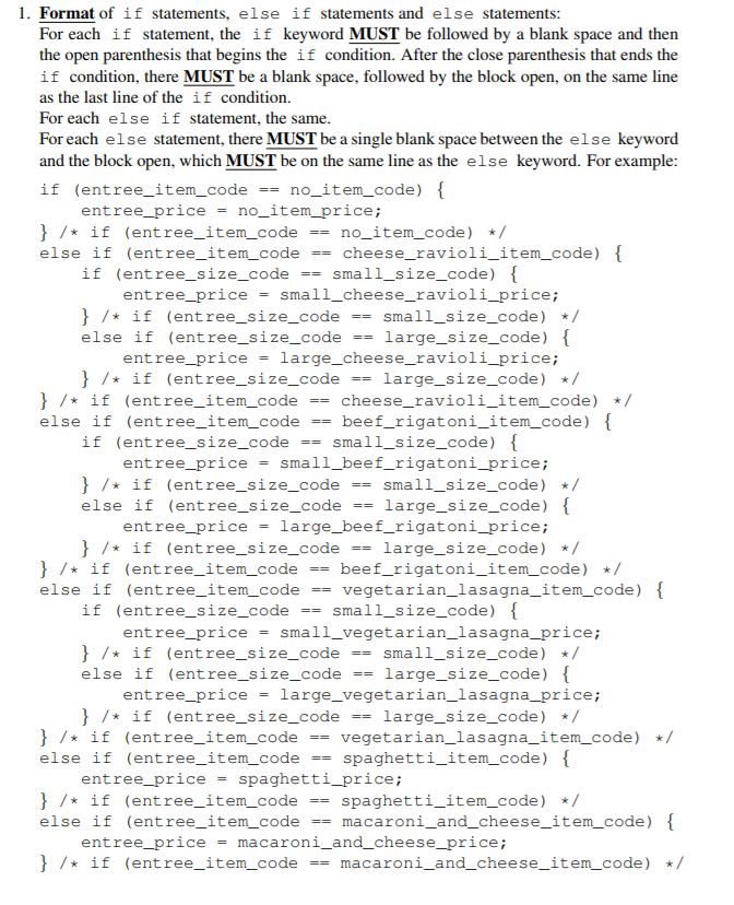 your restaurant serves can consist of an entree, a dessert, and a