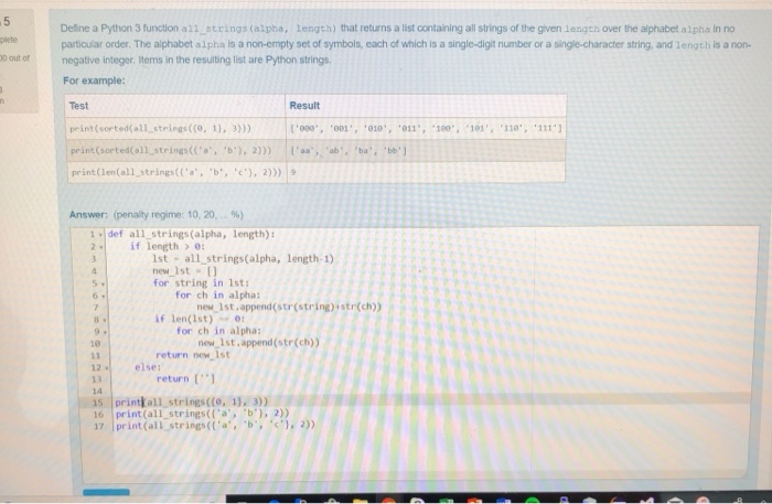  Attempted here are the errors I got back Deline a Python