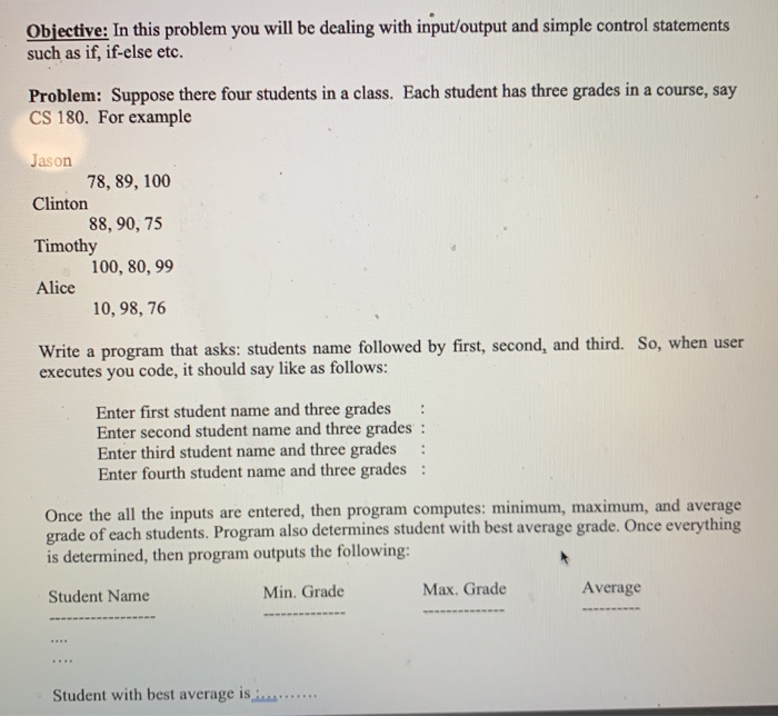 use JAVA please Objective: In this problem you will be dealing with