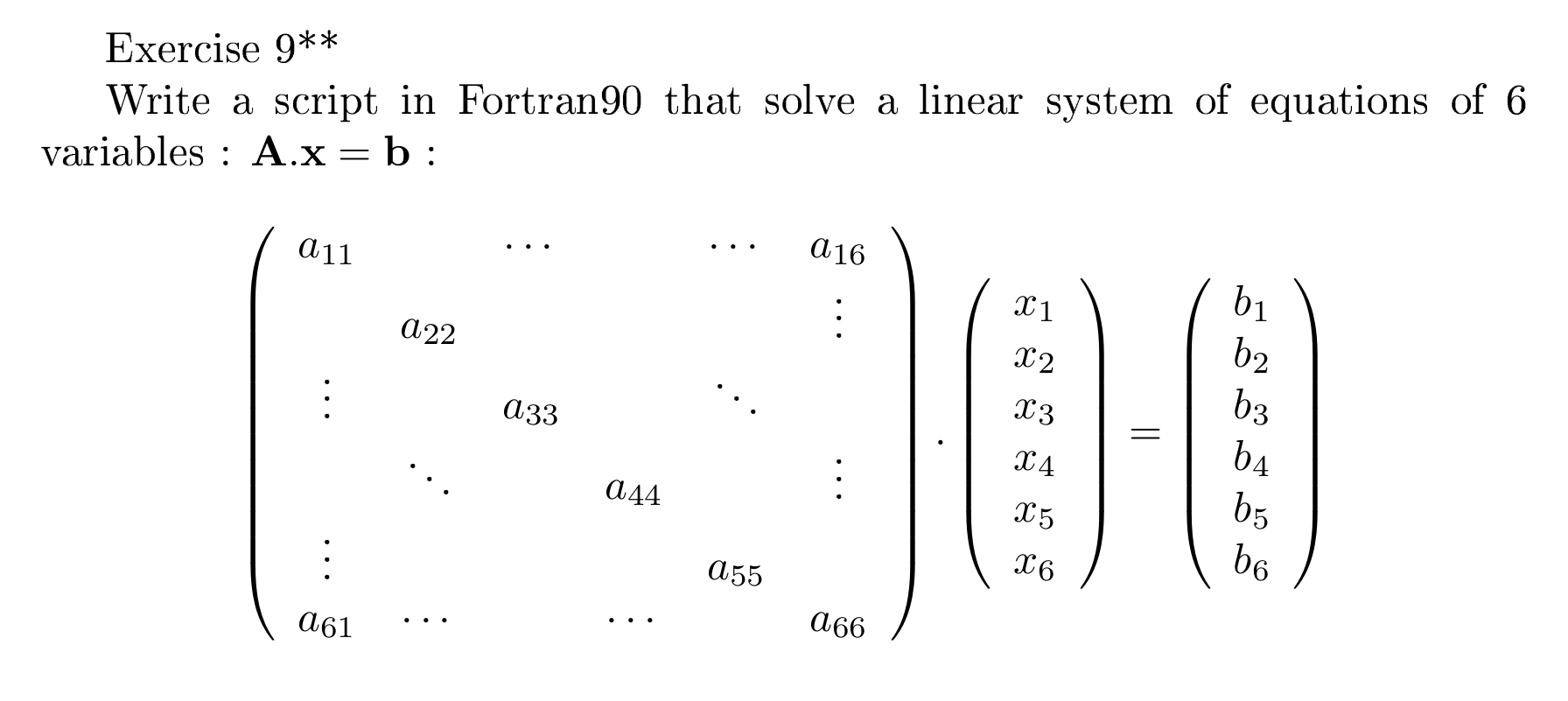 Please, I need some help on this exercise of coding. Write a