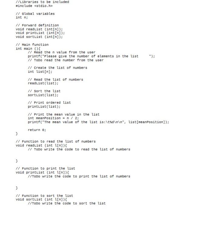  Please I need help!!!! DO NOT CHANGE THE CODE // Libraries