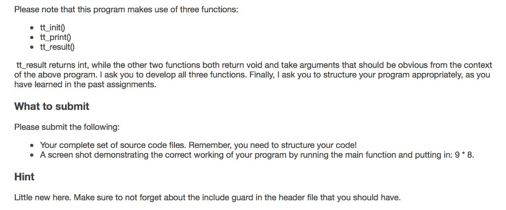 have been working with the times table example to learn how to