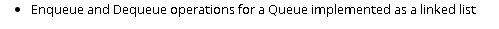 n); // add an object at the rear of the queue public