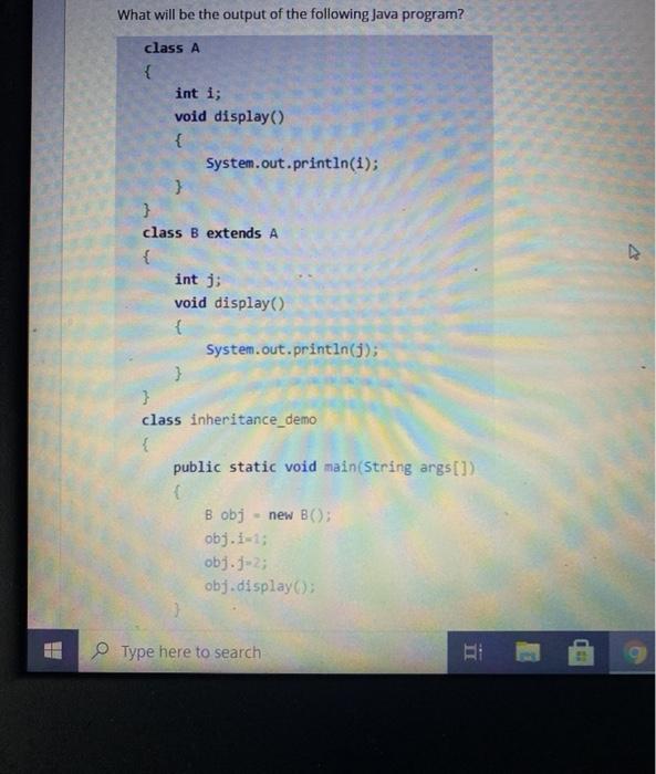 public class Main { public static void main(String[] args) { Base b