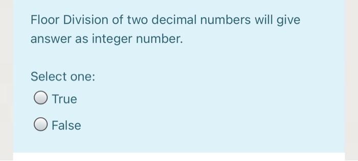 O False A If a is an array with n number of
