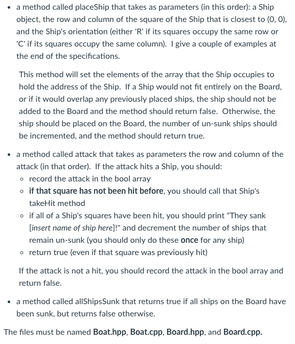 would be greatly appreciated. Thanks! Project 5.b [75 points] For this project