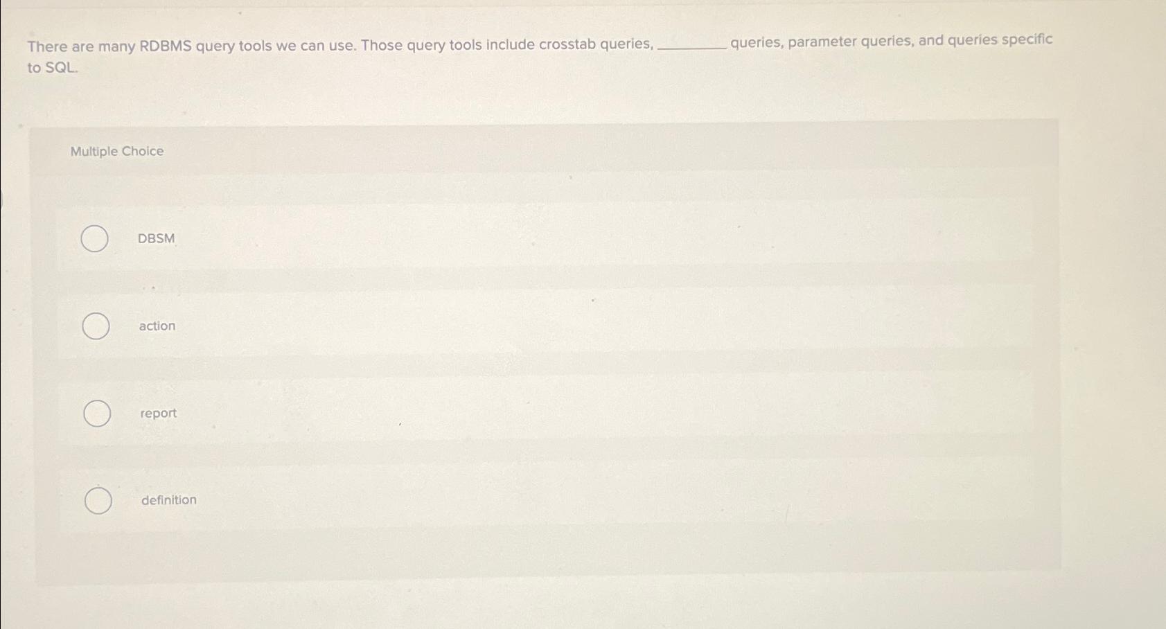  There are many RDBMS query tools we can use. Those query