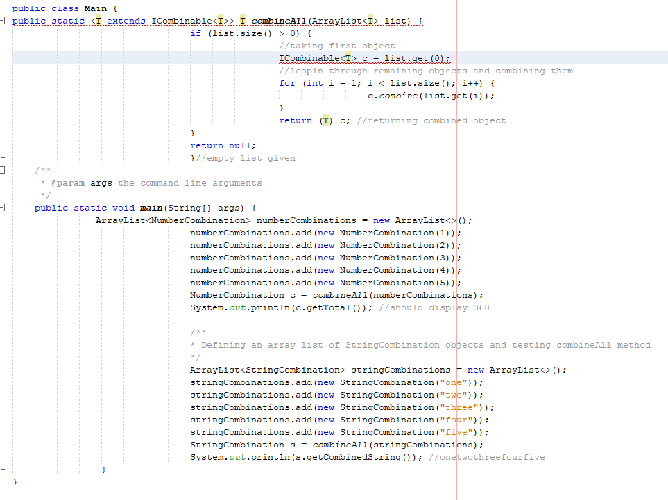 I am getting numerous errors in my main class saying that a