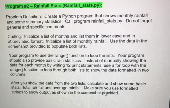  Hello could you solve this practice program for my python class?