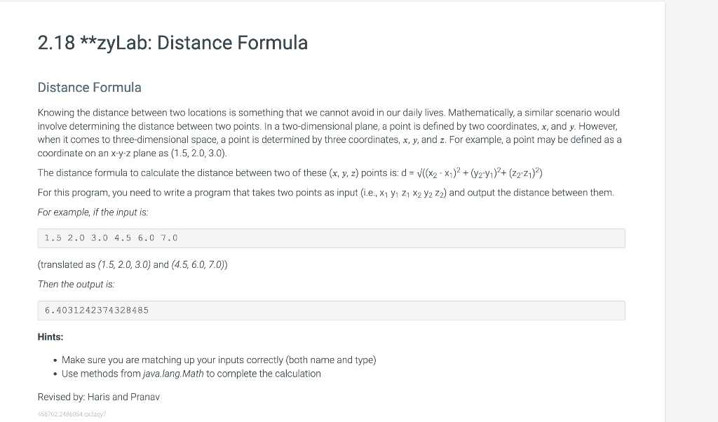 Knowing the distance between two locations is something that we cannot