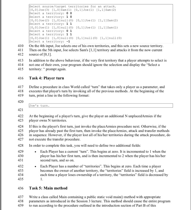 to prepare for Applications Programming. 168 Domination is a board game with