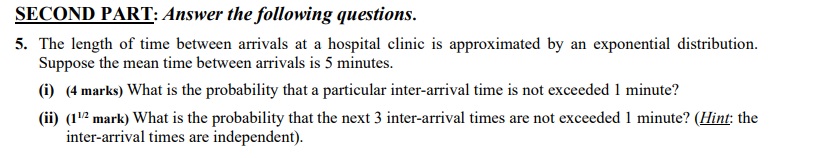 Modeling & Simulation I need an answer ASAP fast SECOND PART: Answer